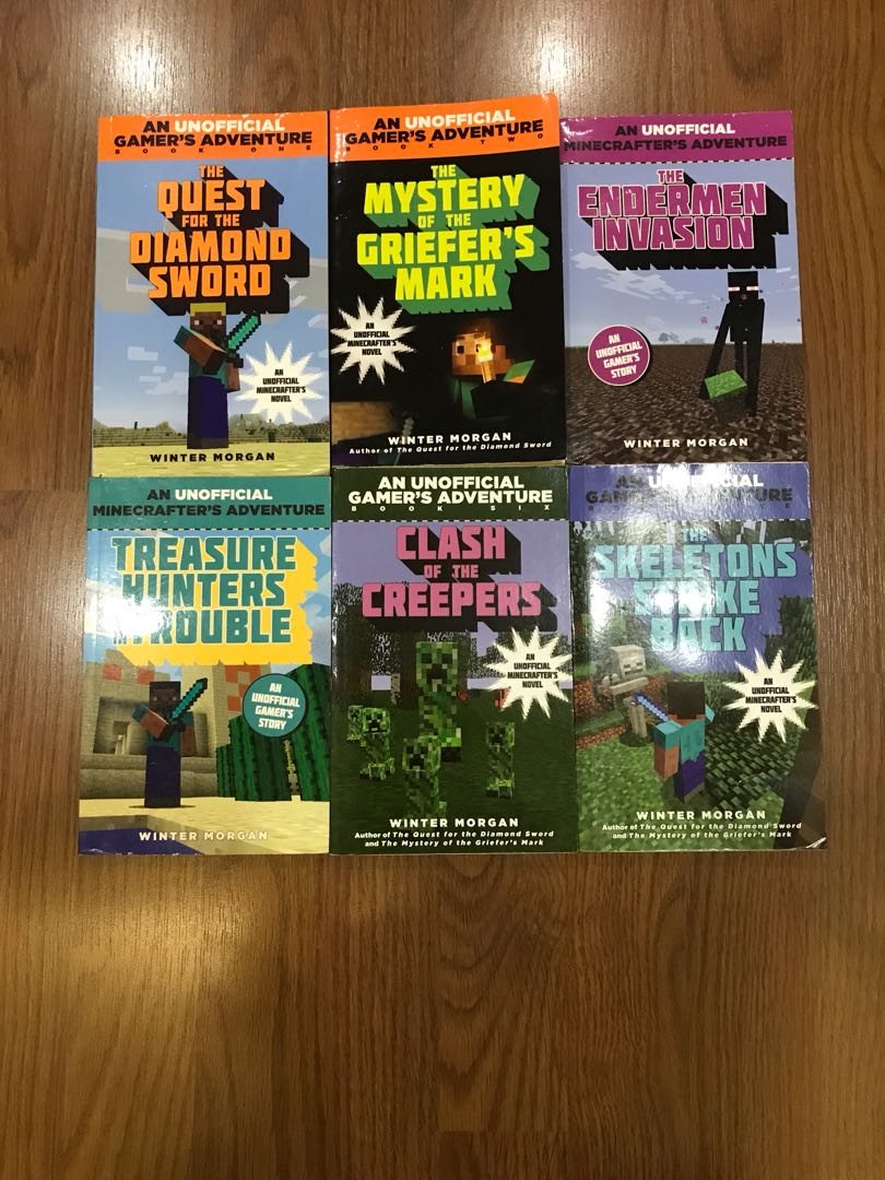 Minecraft Book By Winter Morgan Books Stationery Fiction On Carousell
