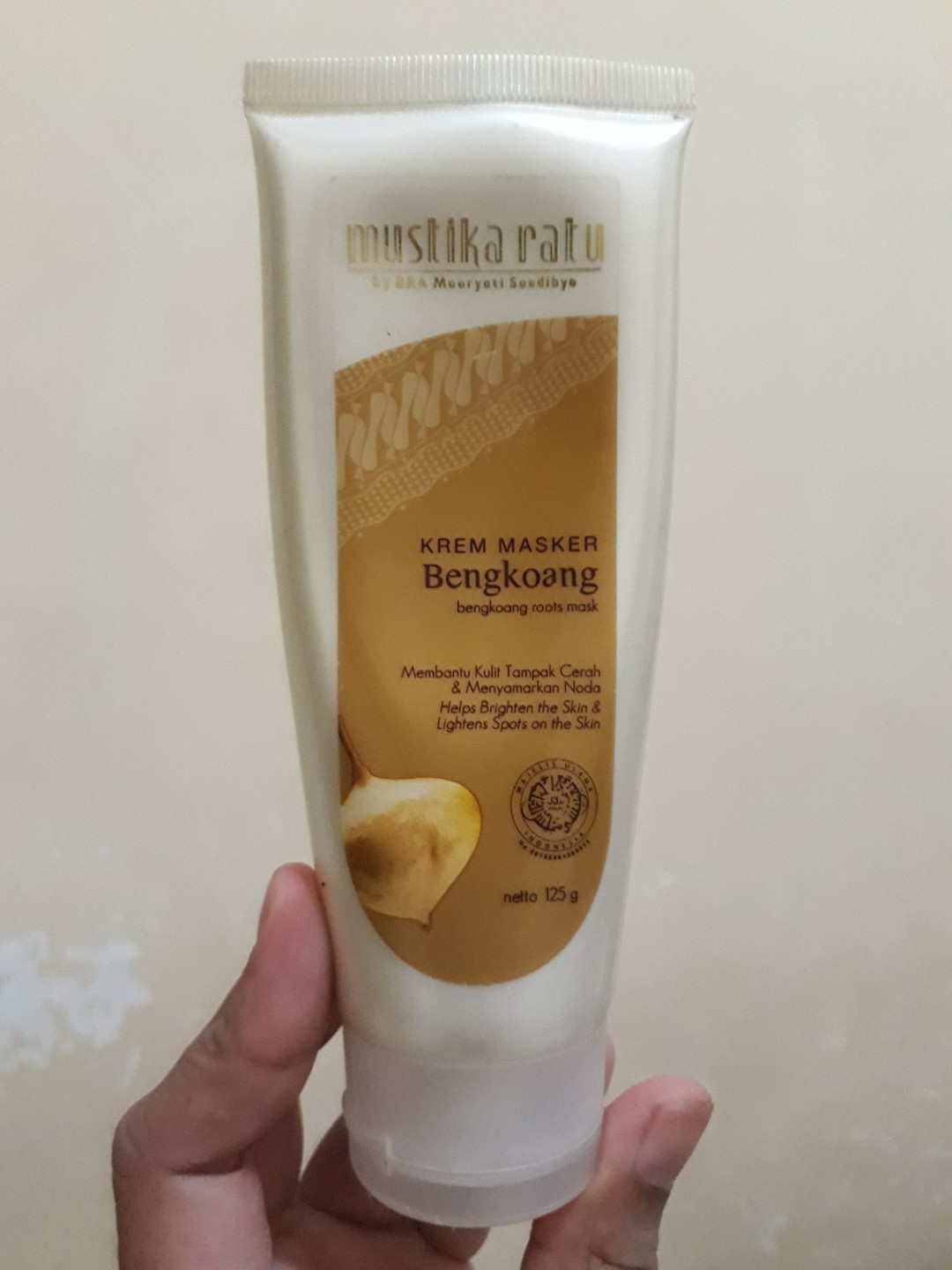 Mustika Ratu Krem Masker Bengkoang 125 G Isi 60 Kesehatan Kecantikan Kulit Sabun Tubuh Di Carousell