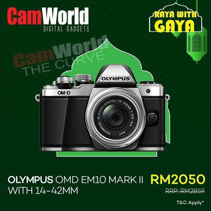 OLYMPUS OMD EM10 MK II Kit 1442mm, Photography, Lens & Kits on Carousell