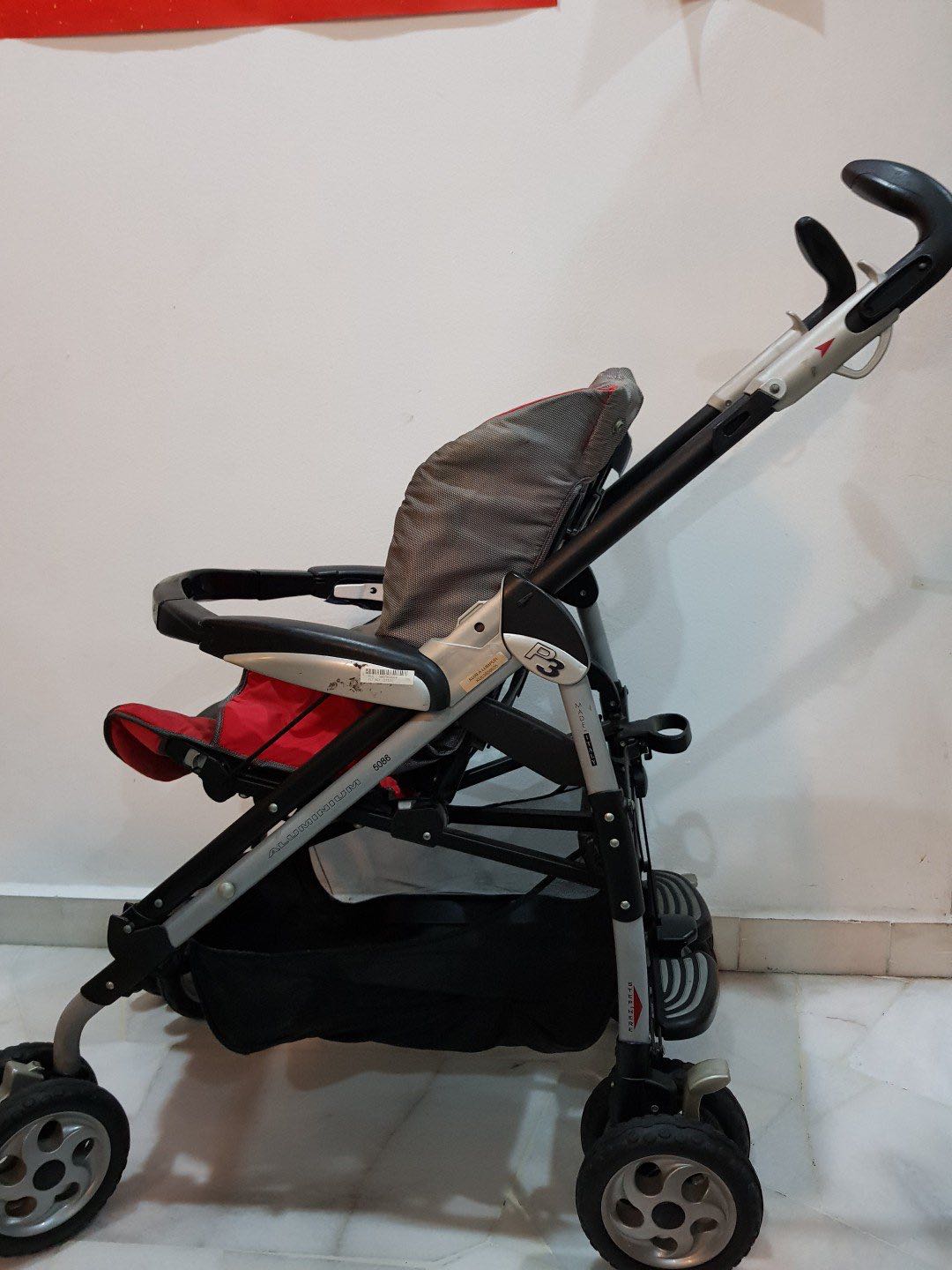 PegPerego P3 Baby Stroller, Babies & Kids, Going Out, Strollers on
