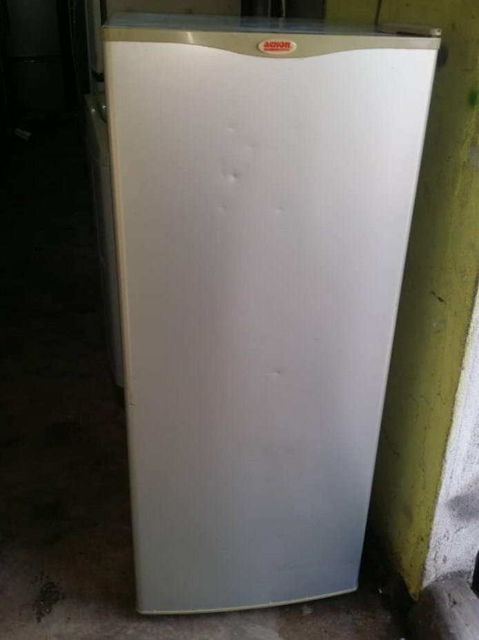 Peti Sejuk Beku Acson Upright Freezer Kitchen Appliances On Carousell