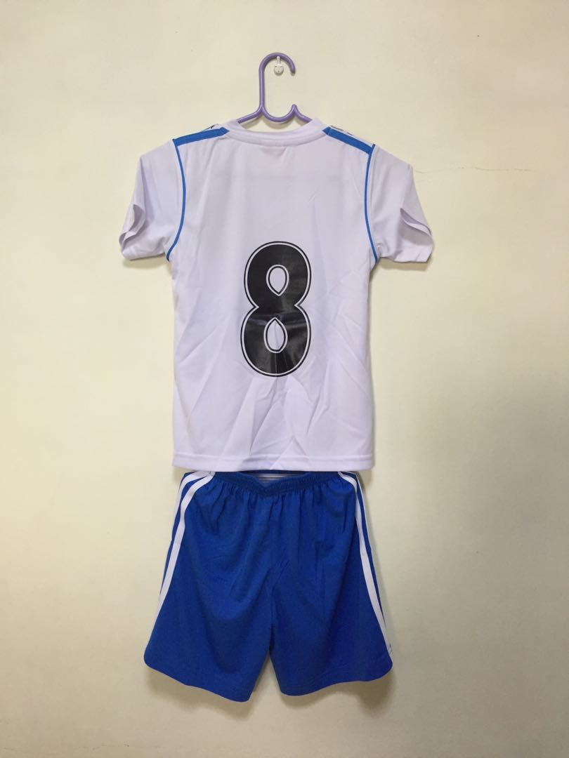 Real Madrid Kids Jersey (Home), Men's Fashion, Activewear on Carousell