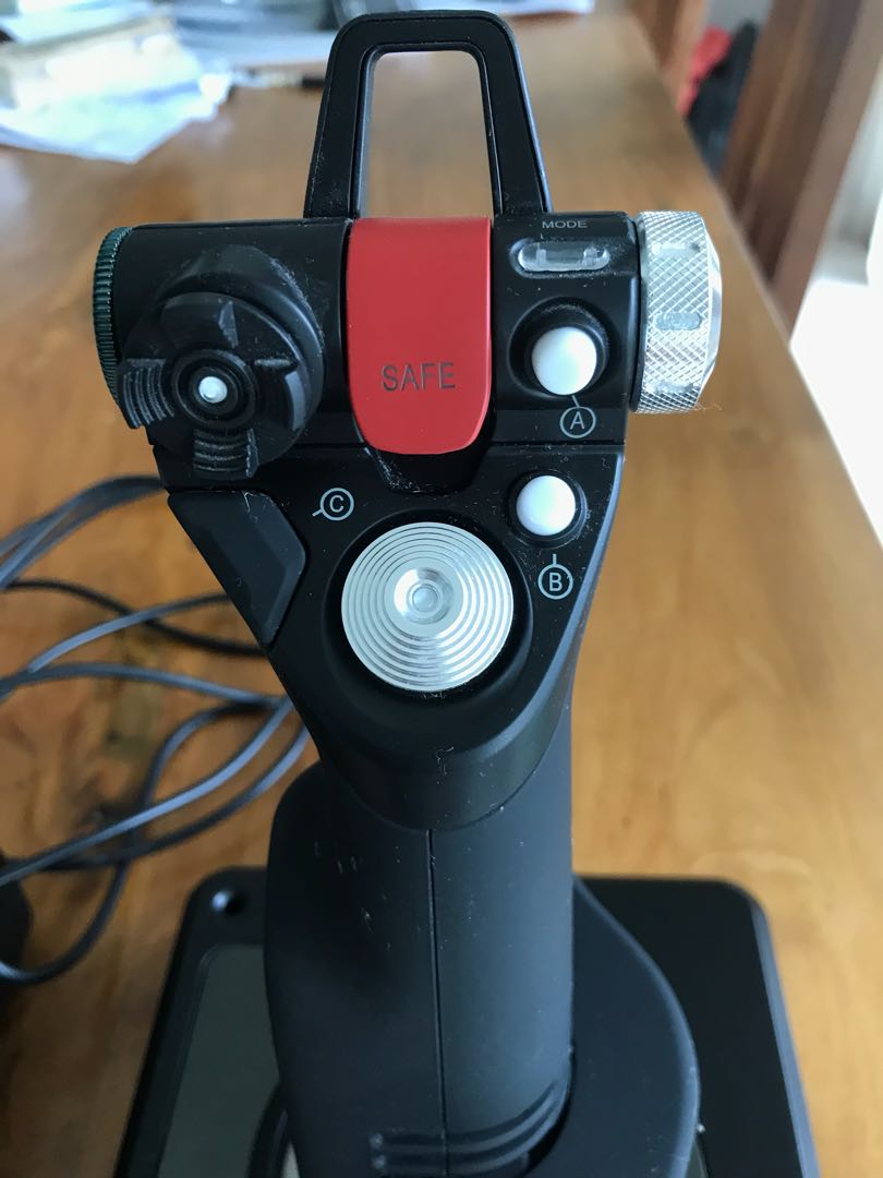 Saitek X52Pro Flight Control System, Video Gaming, Gaming Accessories