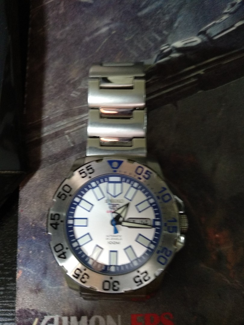 Seiko Mini Ice Monster SRP481 Men s Fashion Watches Accessories Watches on Carousell