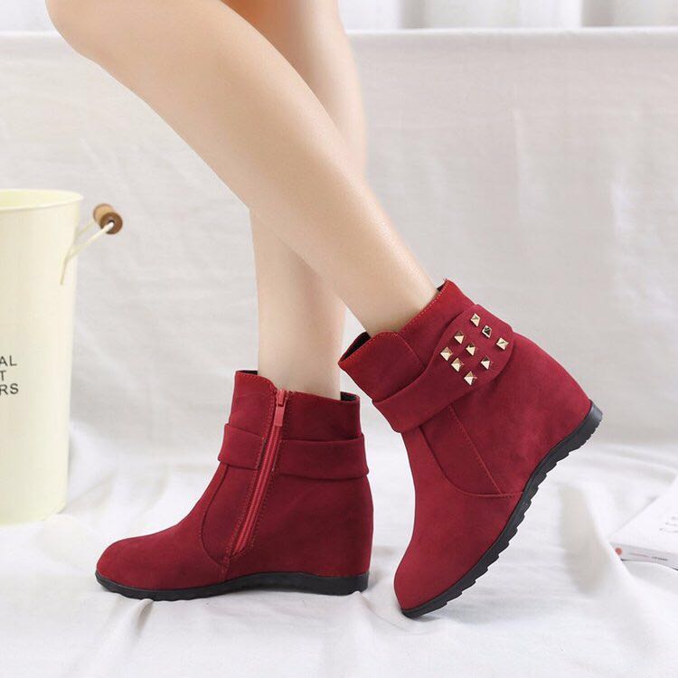Coloured suede boots Clearance