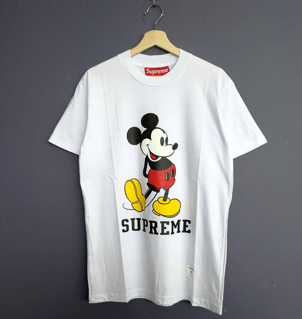 supreme mickey mouse tee