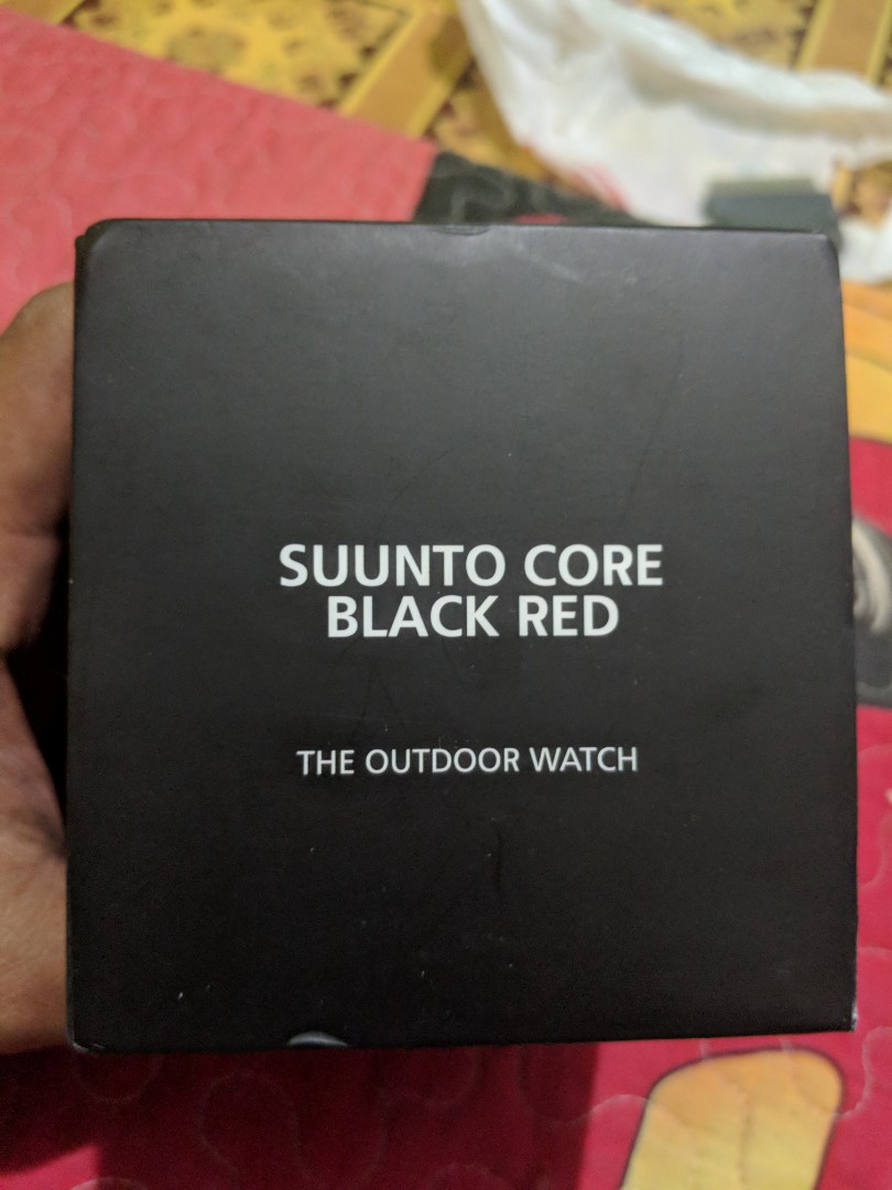 Suunto core Red Devil black red watch limited edition