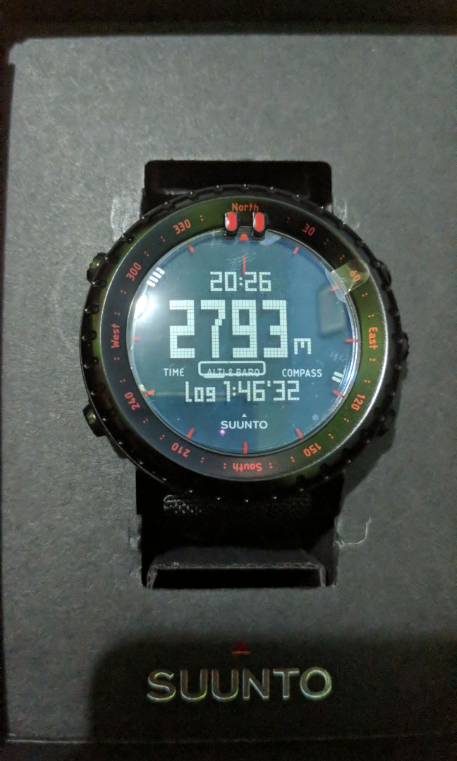 Suunto core Red devil Black red watch limited edition