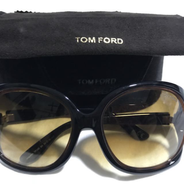 Tom Ford-Brown Gisella Women Sunglasses, Luxury, Accessories on Carousell