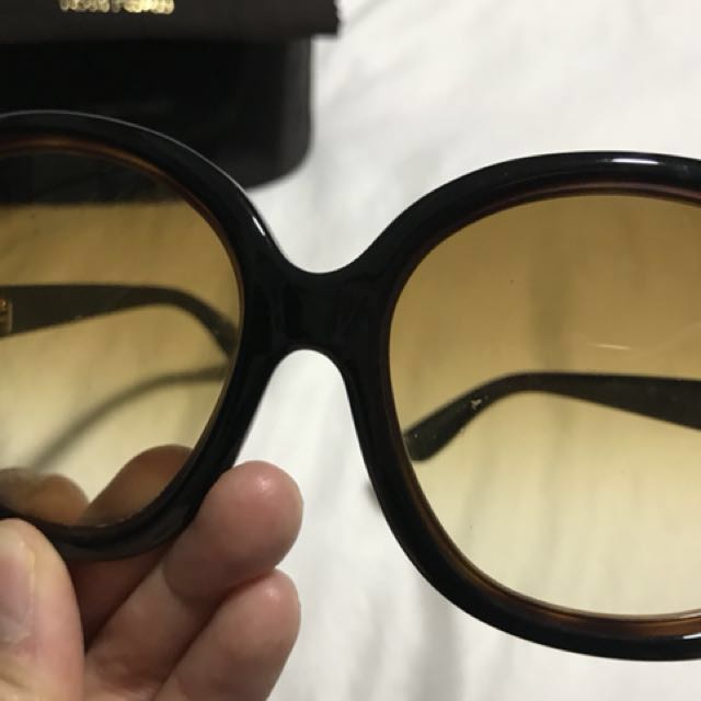 Tom Ford-Brown Gisella Women Sunglasses, Luxury, Accessories on Carousell