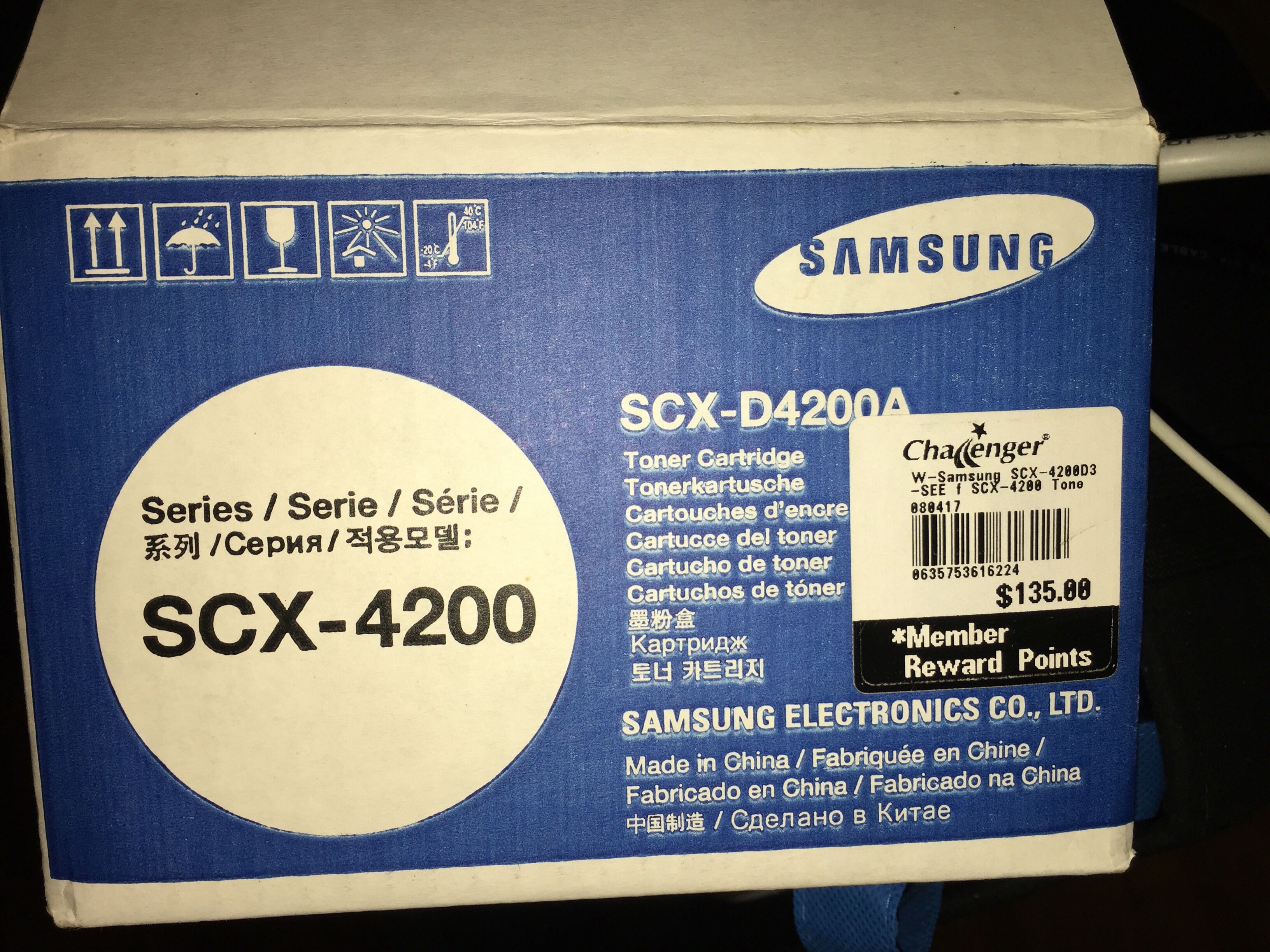 Toner For Samsung Scx 4200 Laser Printer Electronics Computer Parts Accessories On Carousell