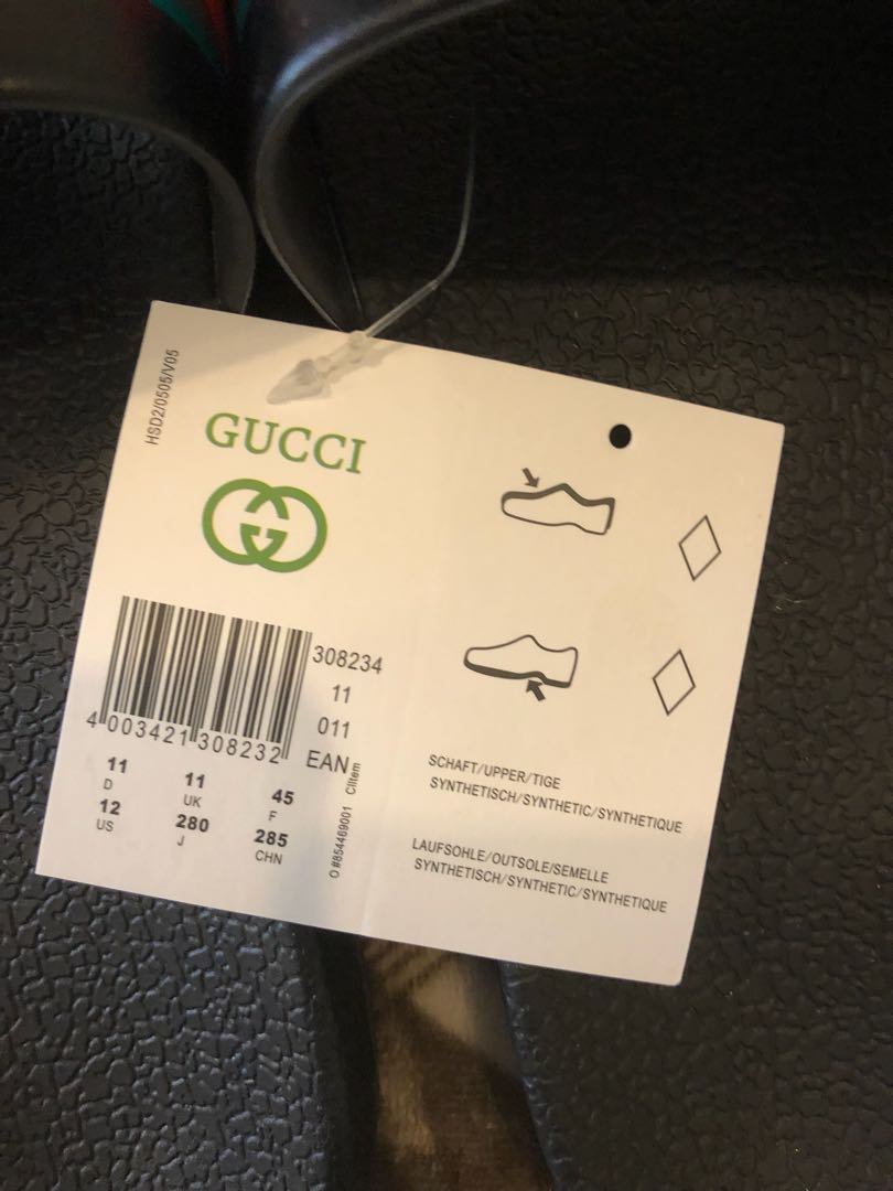 UA Gucci slides
