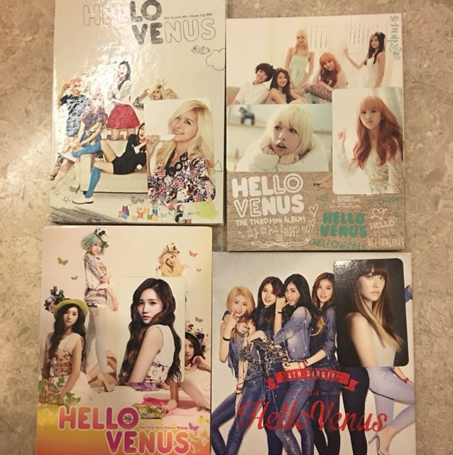 Wts Hello Venus Photocards Hobbies Toys Memorabilia Collectibles K Wave On Carousell