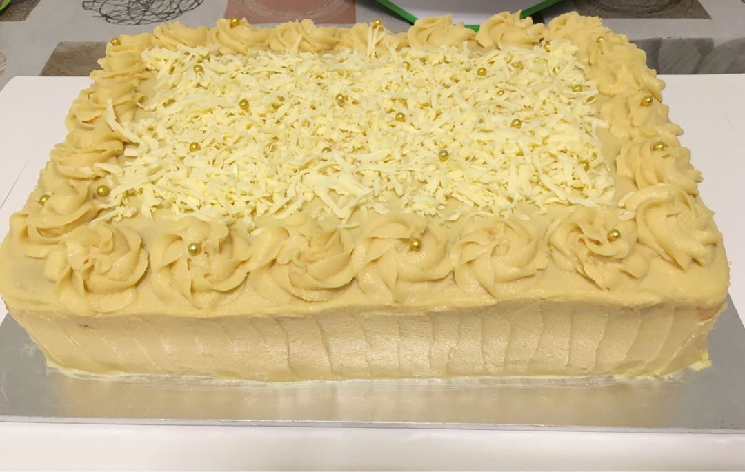 Yema Cake Custard Cake Food Drinks Baked Goods On Carousell Pour batter into pans and bake until done. yema cake custard cake