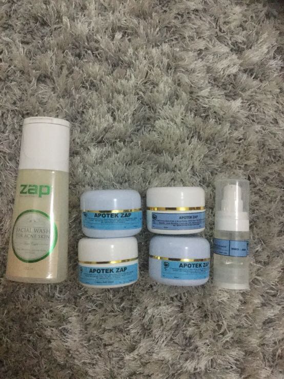 Zap acne series, Kesehatan & Kecantikan, Kulit, Sabun & Tubuh di Carousell