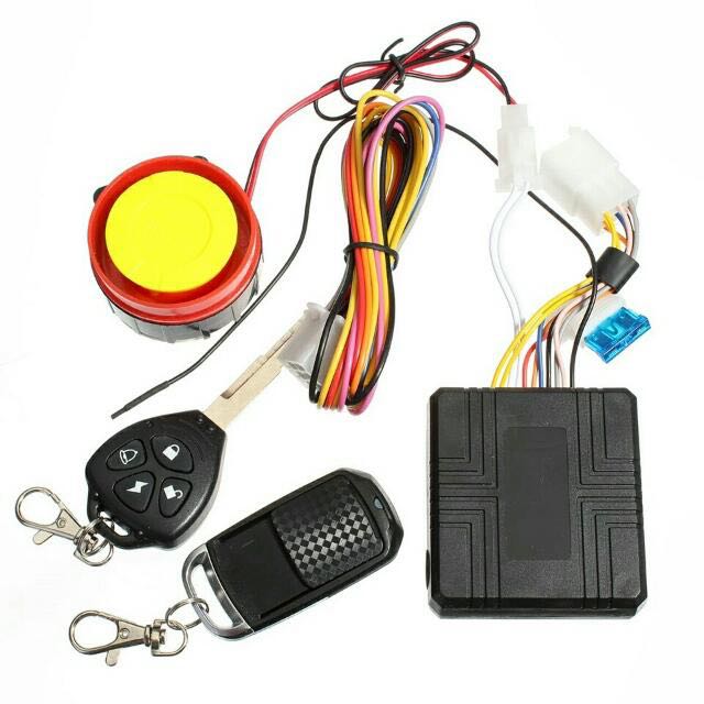 12v Universal Motorcycle Motorbike Scooter Compact Security Alarm System Remote Control Engine Start For Suzuki Honda Yamaha Motorcycles Motorcycle Accessories On Carousell
