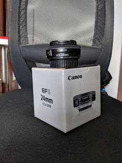Canon 24mm f2.8 stm lens