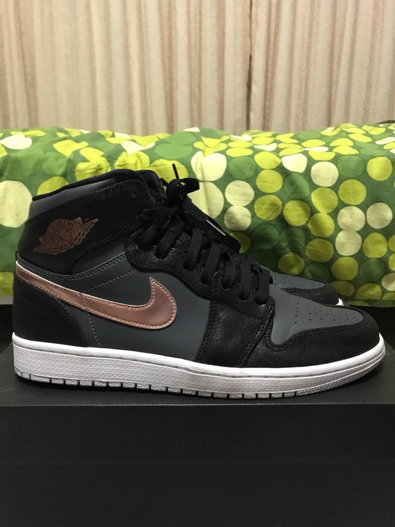 Air Jordan 1 Bronze Medal Men s Fashion Footwear Sneakers on Carousell