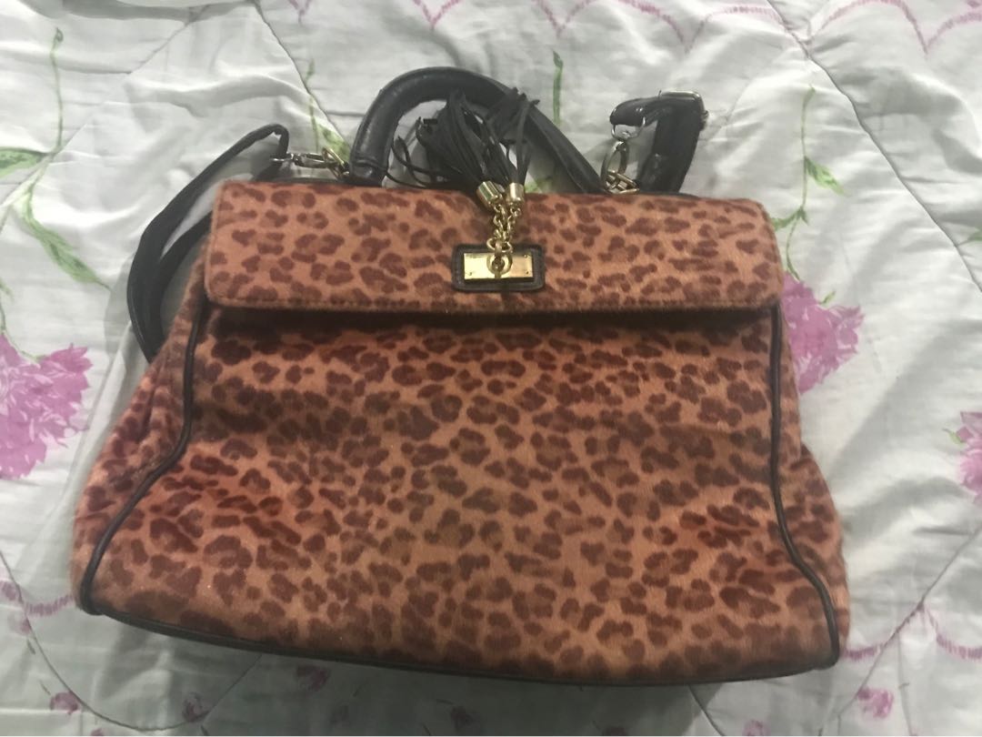 Aldo store leopard bag
