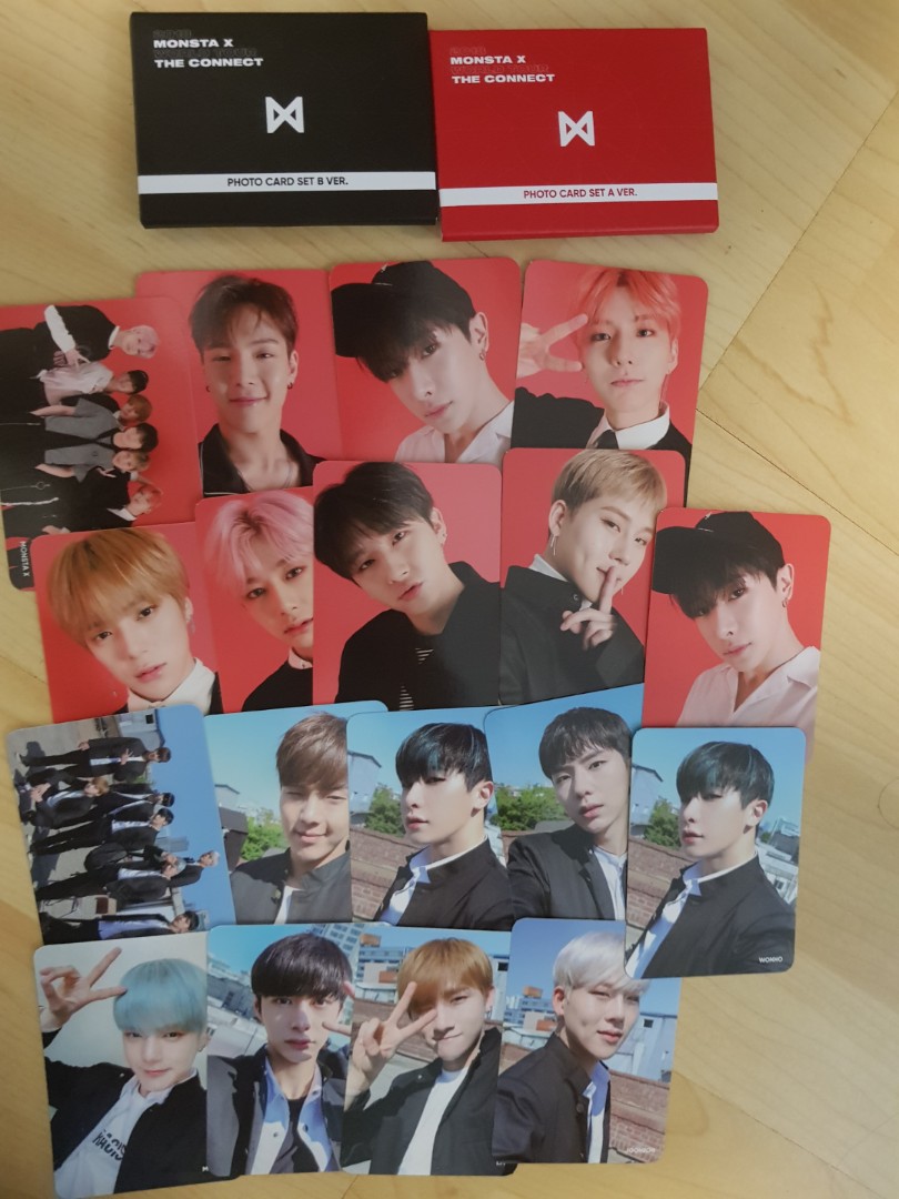 MONSTA X THE CONNECT PHOTO CARD SET B