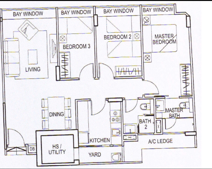 Atrium Residences 3 Bedroom Property Rentals Condos Ecs On