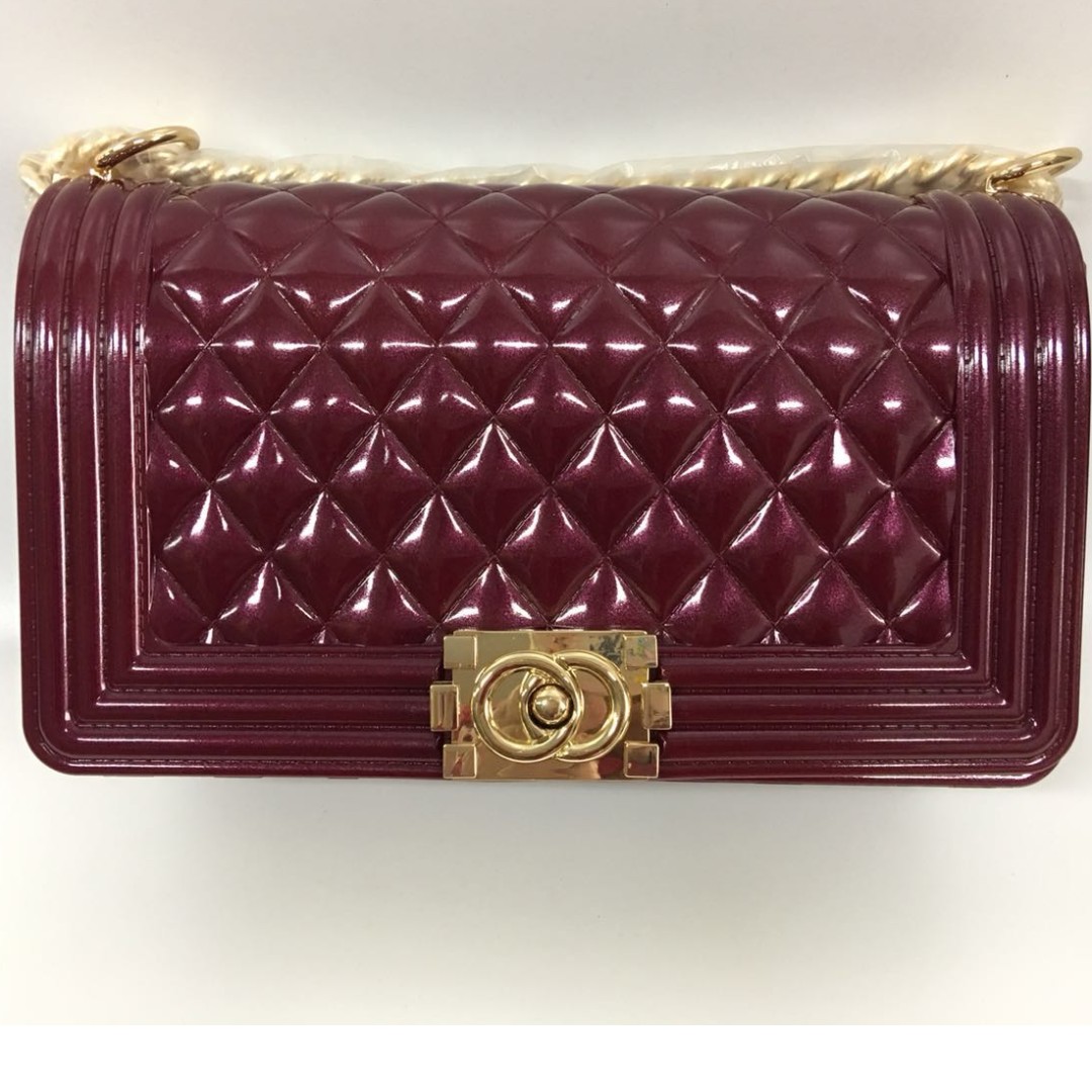 Authentic Toyboy jelly bag, Luxury, Bags & Wallets on Carousell