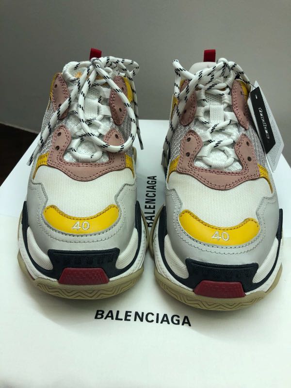 Used Balenciaga Triple S Grey size 45 US 12 for sale in