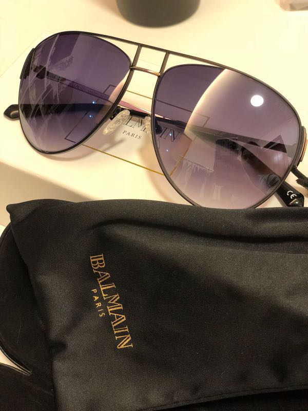 Balmain 59mm cheap aviator sunglasses