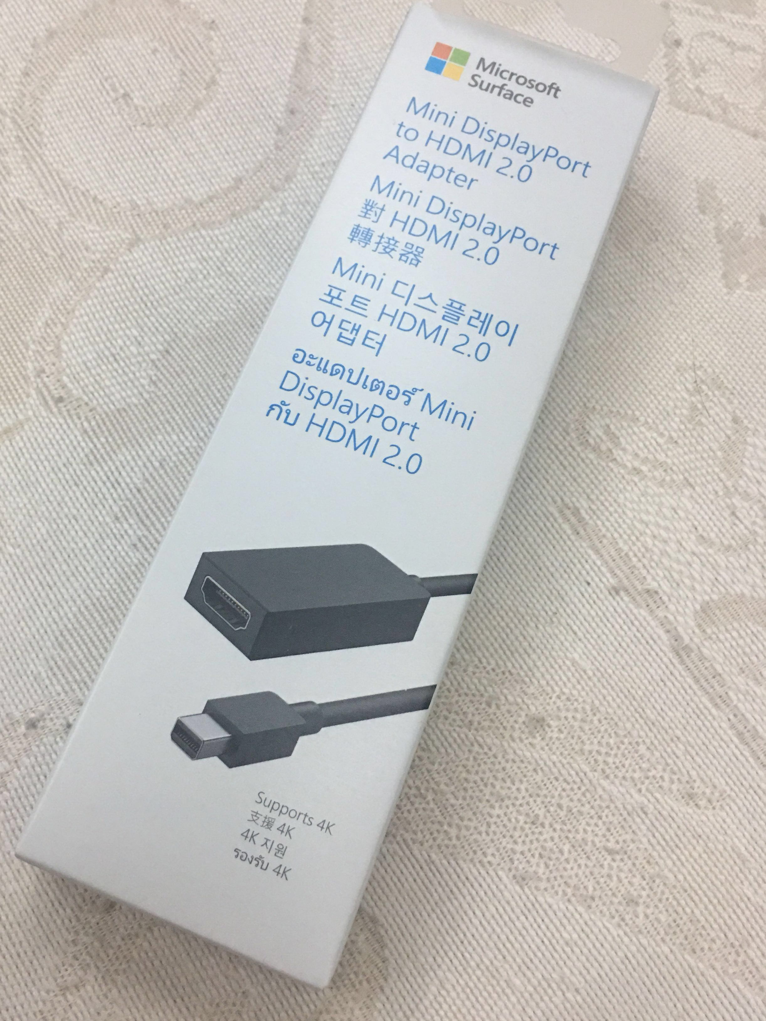 Bnip Microsoft Surface Mini Display Port To Hdmi 2 0 Adapter Electronics Computer Parts Accessories On Carousell