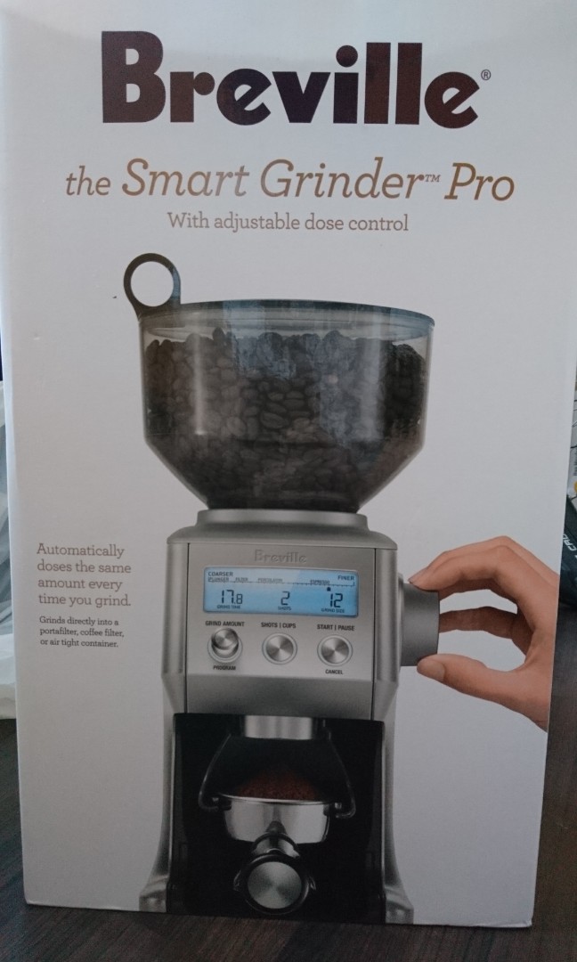 Breville Smart Grinder Pro Coffee Grinder, TV & Home Appliances
