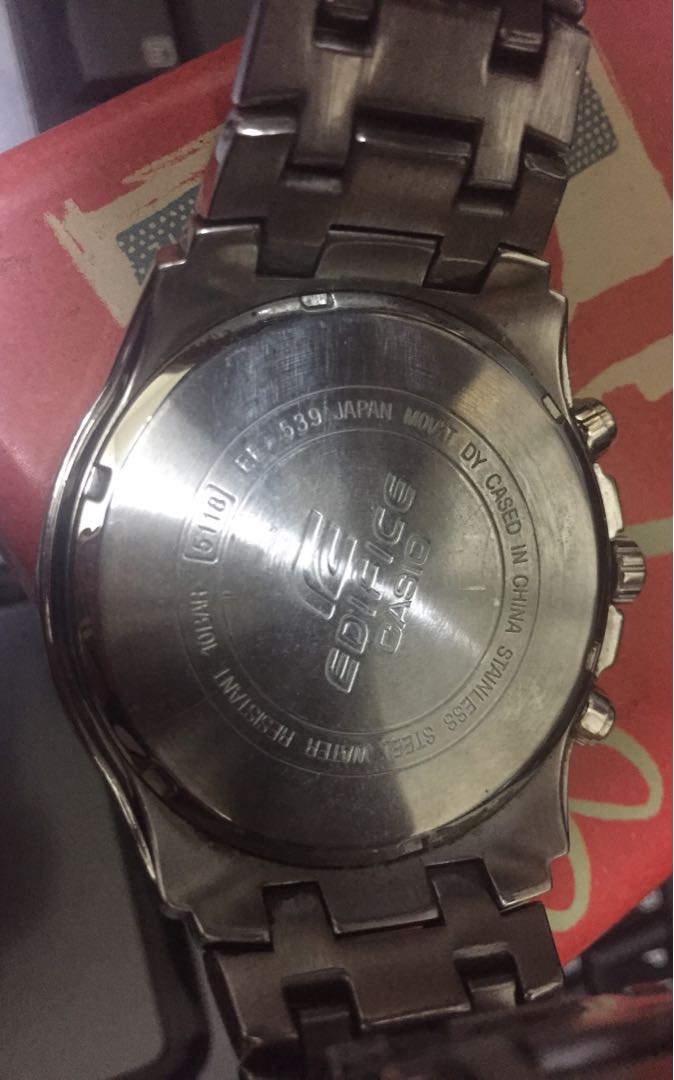 Casio Edifice EF 589 Men s Fashion Watches Accessories