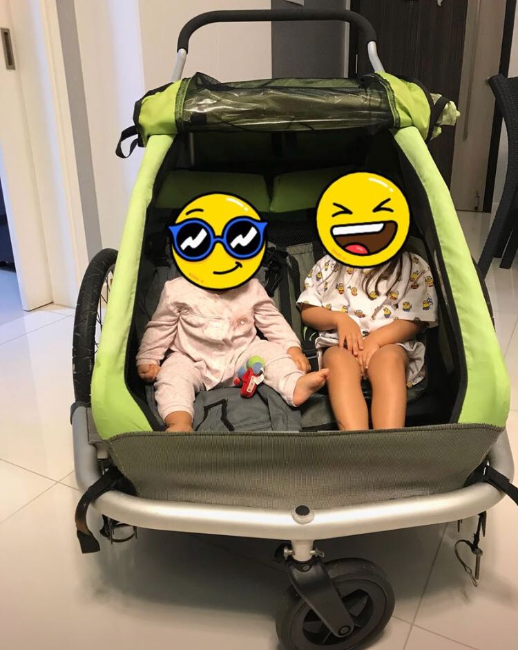 Croozer bike trailer infant sling best sale