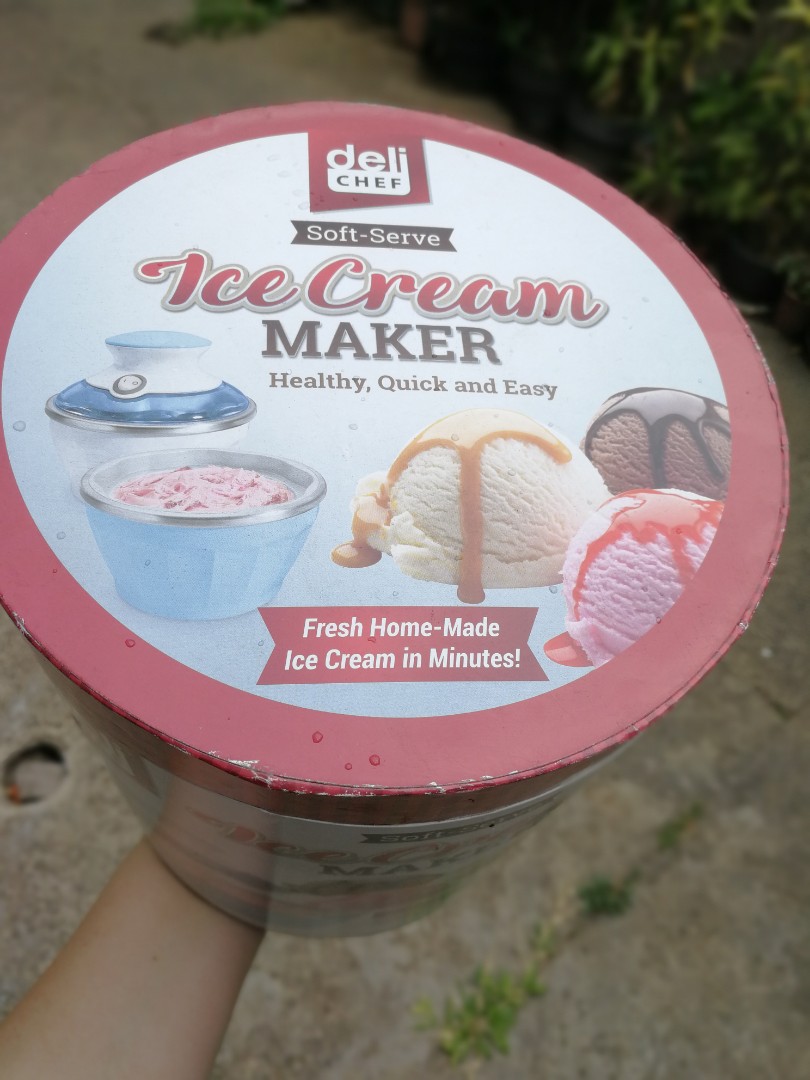 Deli Chef Softserve Ice Cream Maker, TV & Home Appliances, Kitchen
