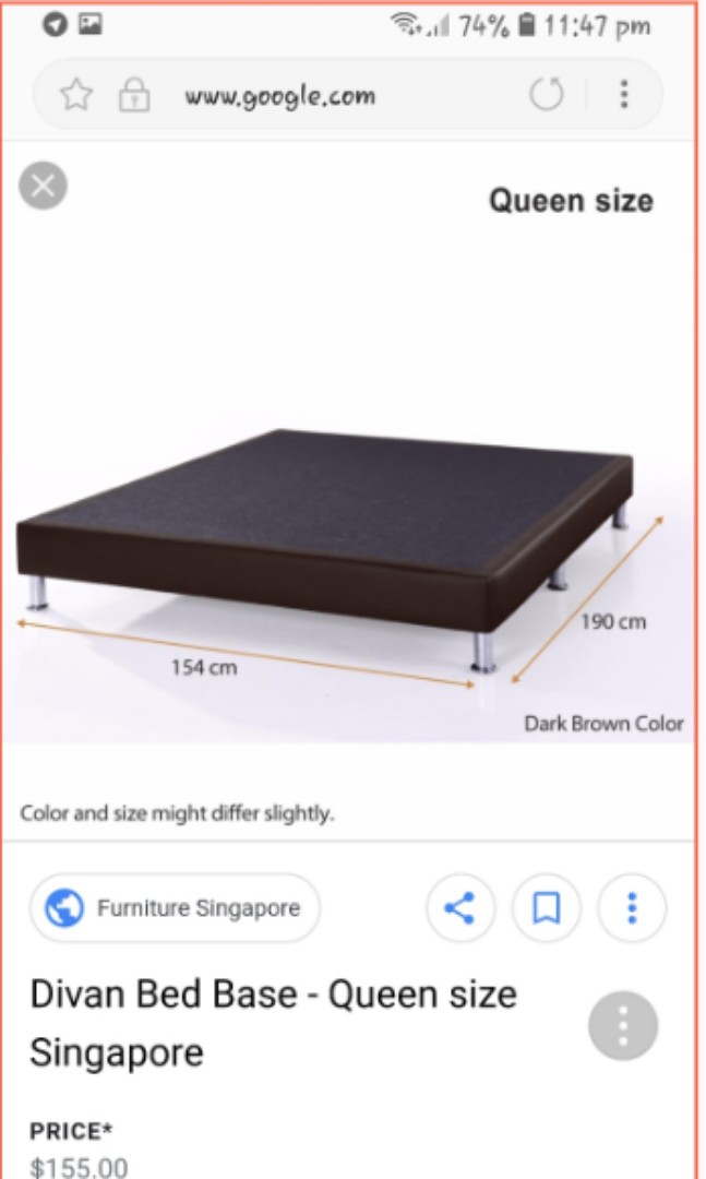 Divan Bed Frames Furniture Beds Mattresses On Carou Photo
