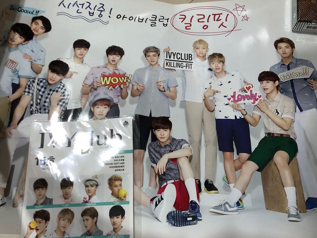 EXO IVY Club magazine with poster, Hobbies & Toys, Memorabilia &  Collectibles, Fan Merchandise on Carousell
