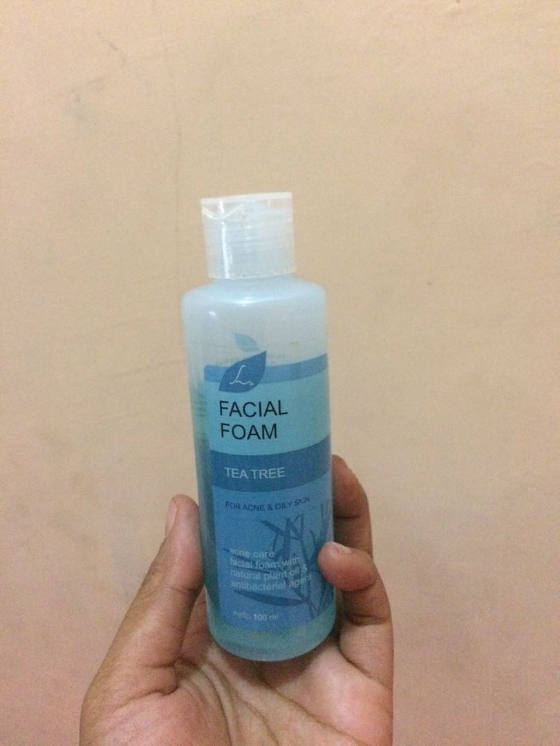 facial foam tea tree larissa