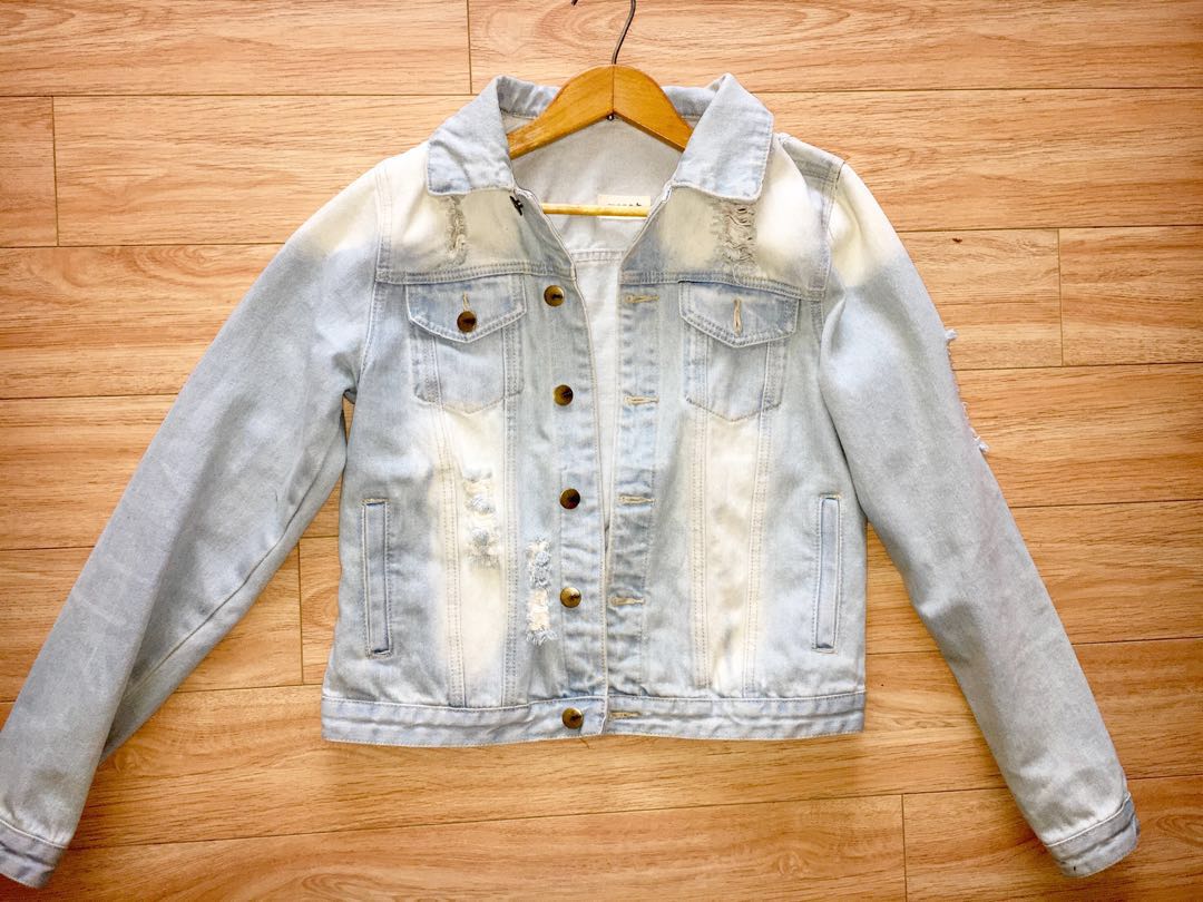 iconic denim jacket fashion nova