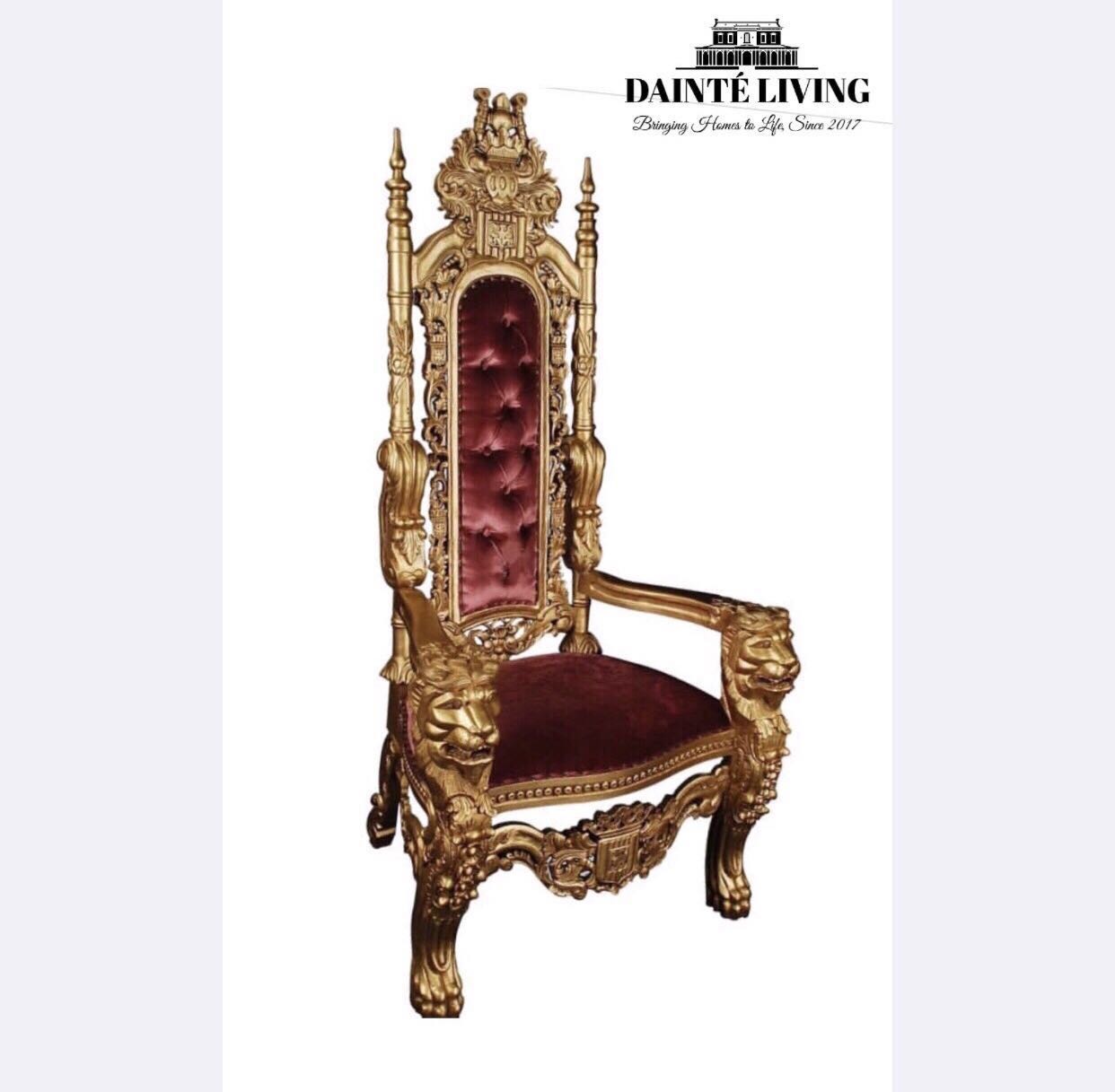 French King Of The Hearts Throne Chair Baroque Furniture French King Of The Hearts Throne Chair Baroque Furniture Tables Chairs On Carou