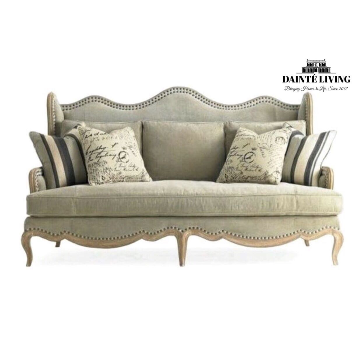 French Victorian Shabby Chic Sofa Furniture Sofas On Carousell