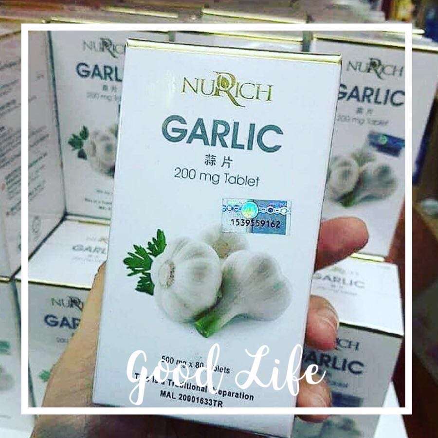 Hai O Garlic Tablet Health Beauty Hand Foot Care On Carousell