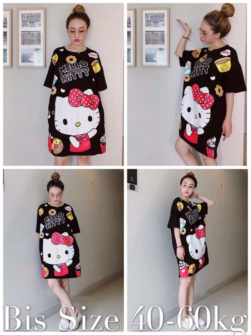 Hello kitty t shirt hot sale dress
