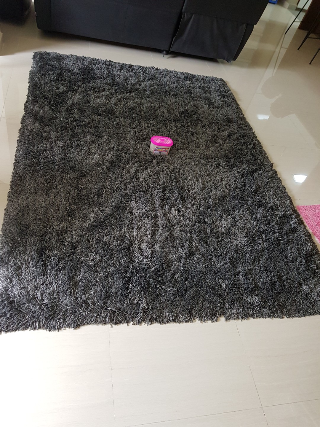 Ikea Gaser Grey Carpet Good For Showflats Furniture Home Decor Cushions Linen On Carousell