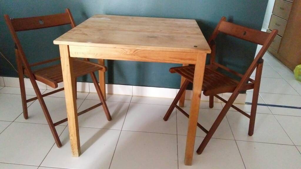 Ikea Square Pine Dining Table
