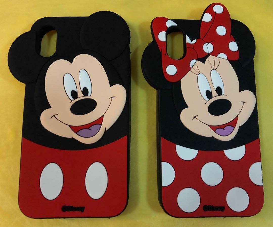 IPHONE X CASE MICKEY MOUSE (Category: iPhone X Series) located in Manila. Submitted by branded.preloved099 (Listing ID 172290970, Image 1). Description: ✔️Selling for two. ✔️Free shipping fee within MM.