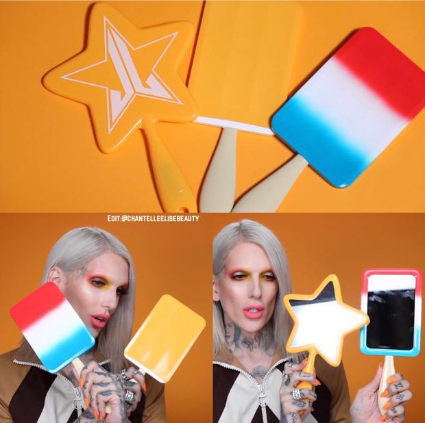 Jeffree Star Cosmetics Summer 2018 Collection Hand Held Mirrors Makeup Bags Health Beauty Makeup On Carousell