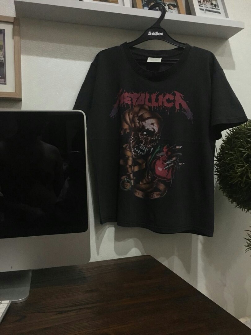 Kaos Metallica Original Men S Fashion Men S Clothes Tops On