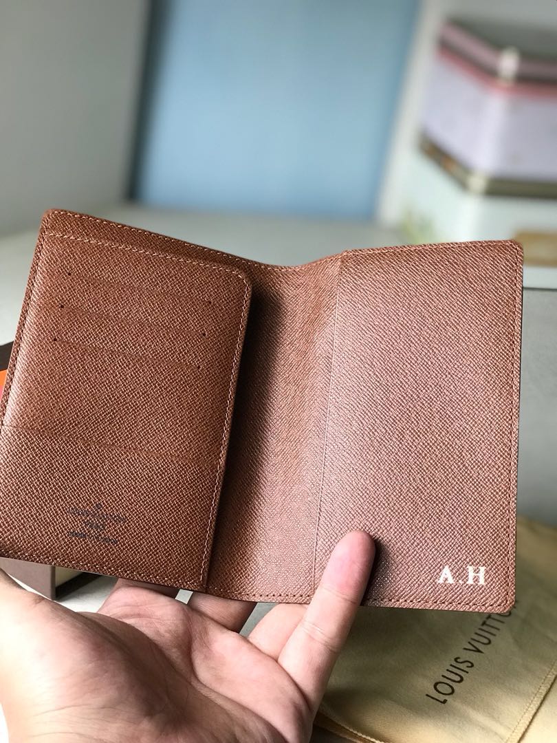 Lv passport holder hot stamp｜TikTok Search