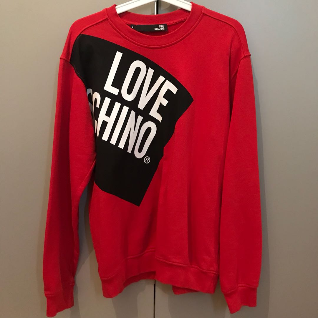 Mens love moschino sweatshirt shop