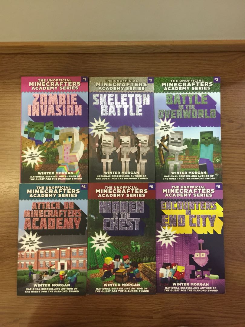 Minecraft Book By Winter Morgan Books Stationery Fiction On