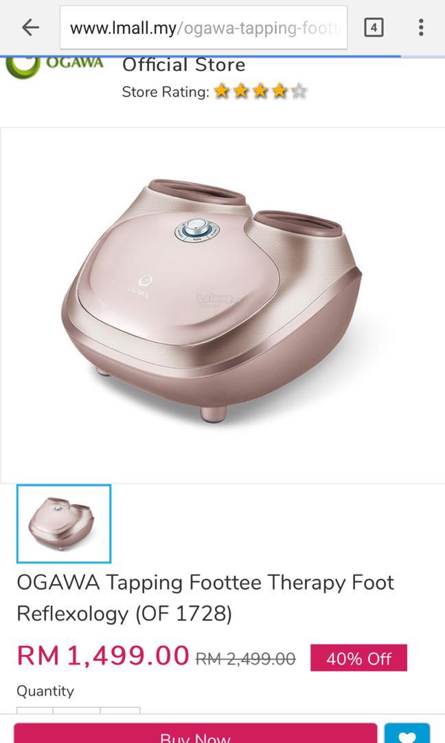 Ogawa tapping foottee store